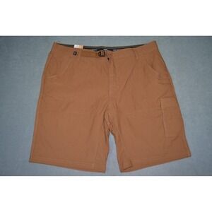 Men's Prana Stretch Zion Short II Size 38 Style #1969751 New 10" Brown/Tan